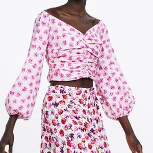 Zara Printed Top